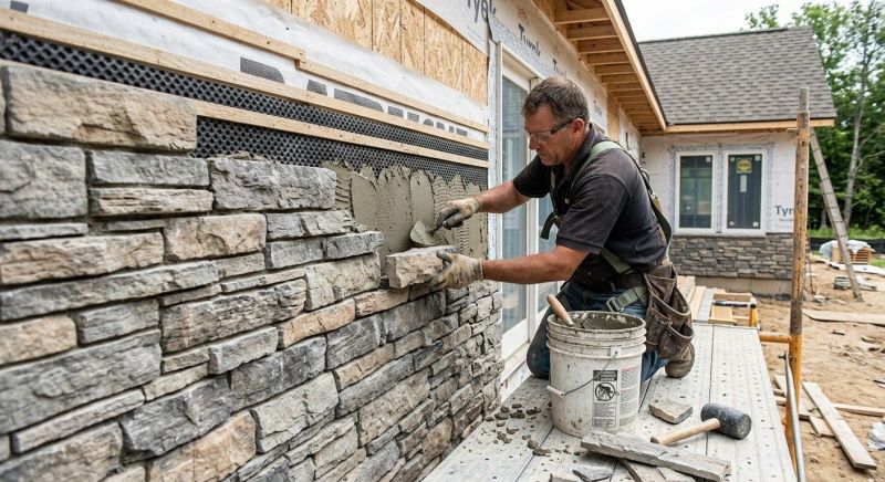 Artificial Stone Installation in Cleveland, OH