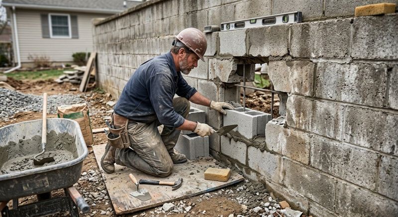 Block Masonry Repair in Cleveland, OH