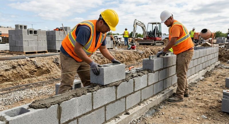 Block Wall Installation in Stamford, CT