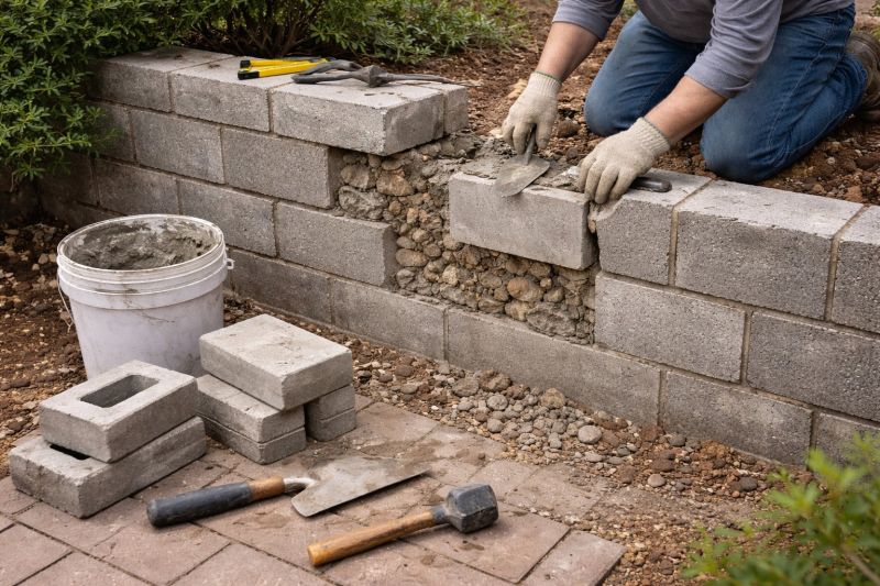 Block Wall Repair in Cleveland, OH