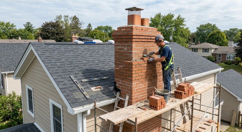 Brick Chimney Replacement in Medina, OH