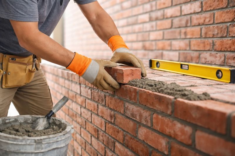 Brick Columns Installation in Fairfield County, CT