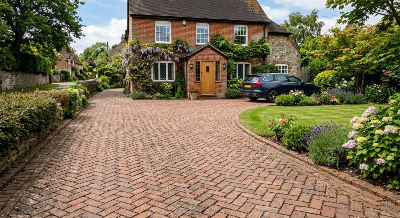 Brick Driveway Installation in Greenwich, CT