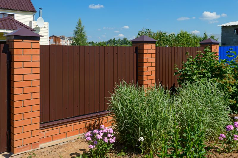 Brick Fence Installation in Stamford, CT
