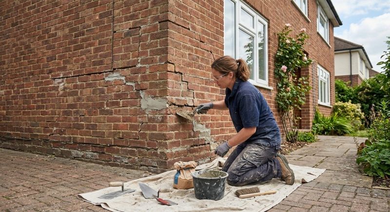 Brick Fence Repair in Cleveland, OH