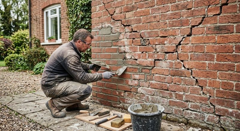 Brick Fence Repair in Cleveland, OH