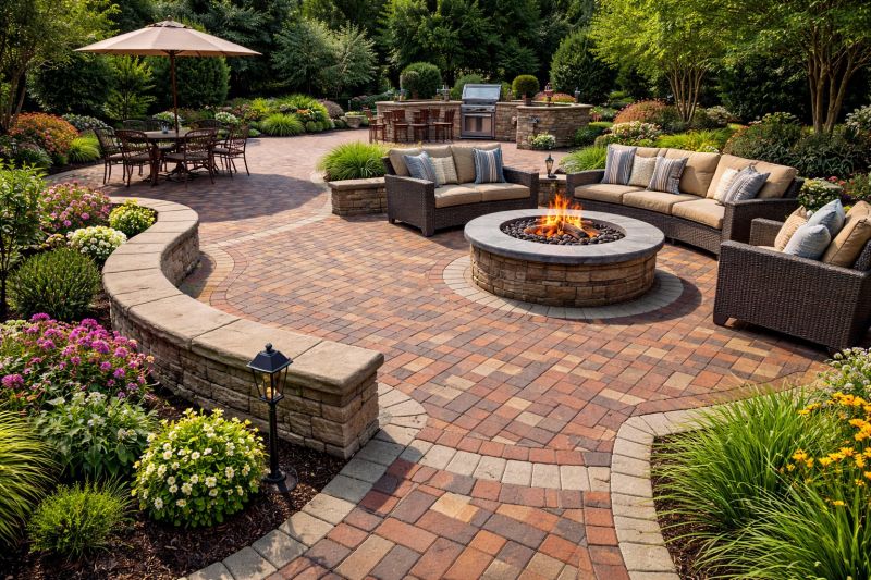 Brick Hardscape Construction in Greenwich, CT