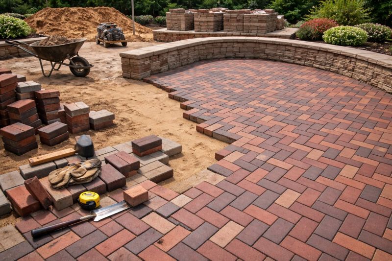 Brick Hardscape Construction in Stamford, CT