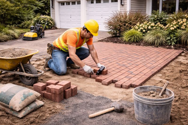 Brick Paving Installation in Norwalk, CT