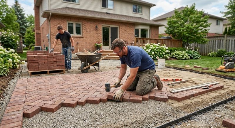 Brick Paving Installation in Norwalk, CT