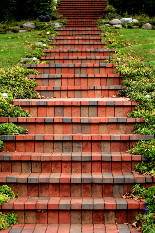 Brick Stairs Installation in Worcester, MA