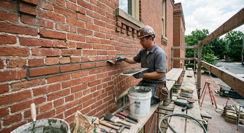 Brick Tuckpointing Service in Cleveland, OH