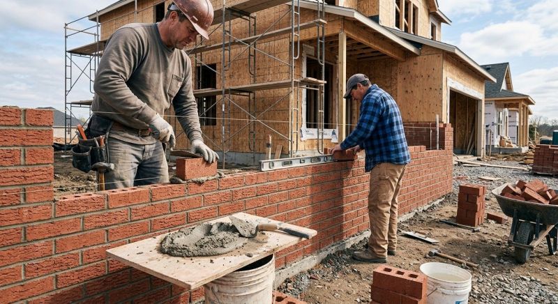 Brick Wall Construction in Stamford, CT