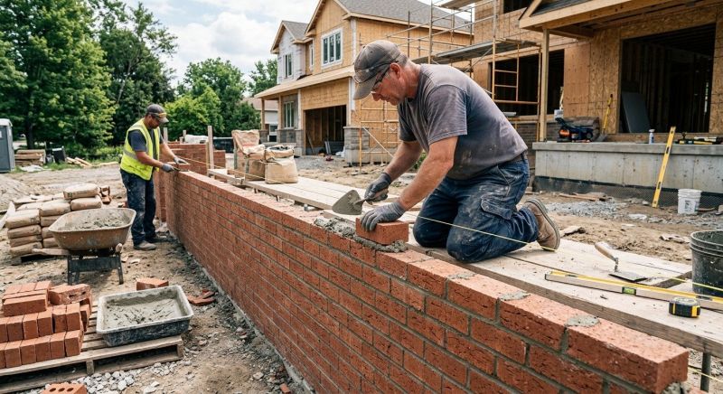 Brick Wall Construction in Stamford, CT