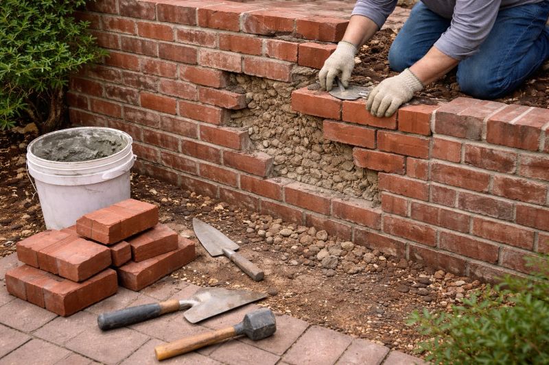 Brick Wall Repair in Cleveland, OH