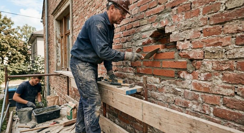 Brick Wall Repair in Cleveland, OH