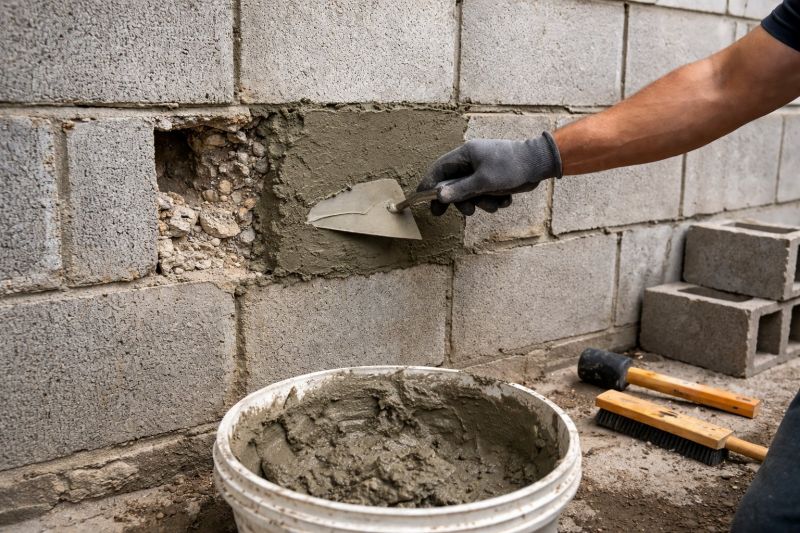 Cement Block Repair in Cleveland, OH