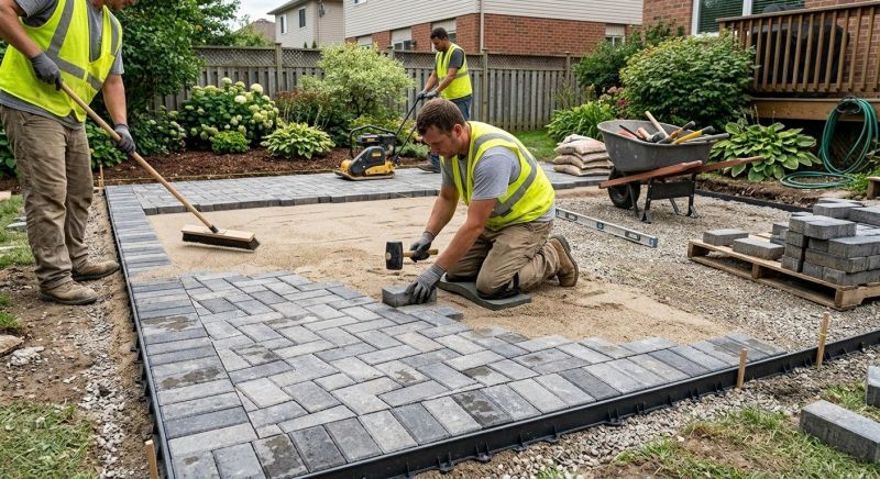 Cement Pavers Installation in Boston, MA
