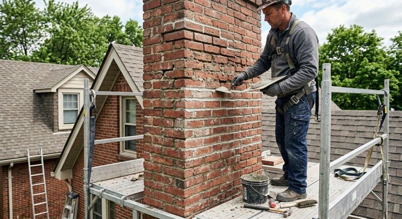 Chimney Tuckpointing in Cleveland, OH