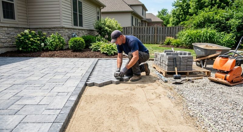 Clay Pavers Installation in Boston, MA