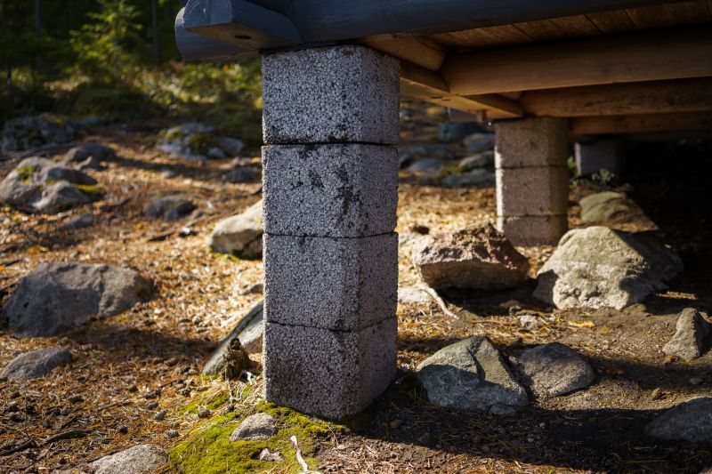 Concrete Masonry in Fall