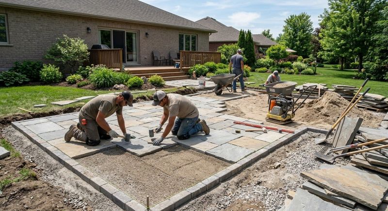 Hardscape Construction in Boston, MA