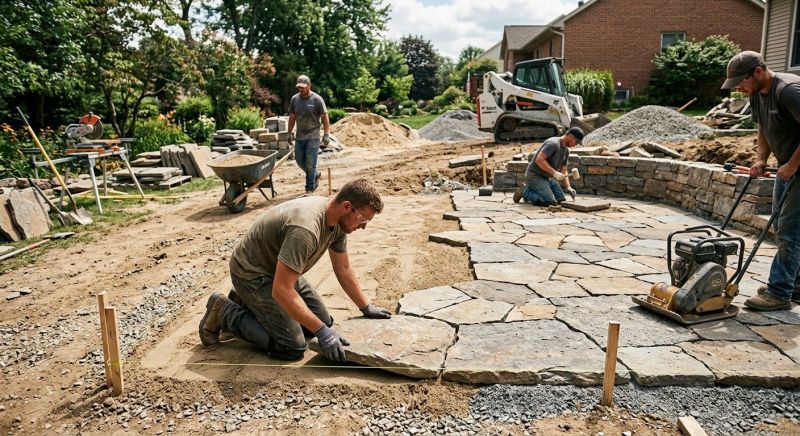 Hardscape Landscaping in Boston, MA
