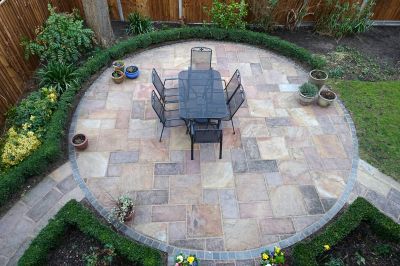 Limestone Patio Installation in Norwalk, CT