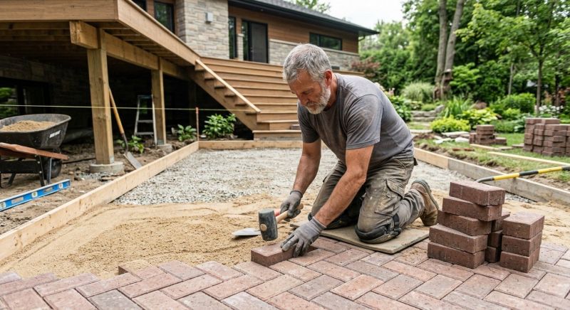 Masonry Steps Installation in Stamford, CT