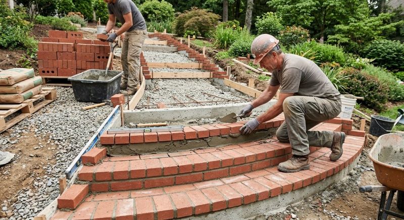 Masonry Steps Installation in Norwalk, CT