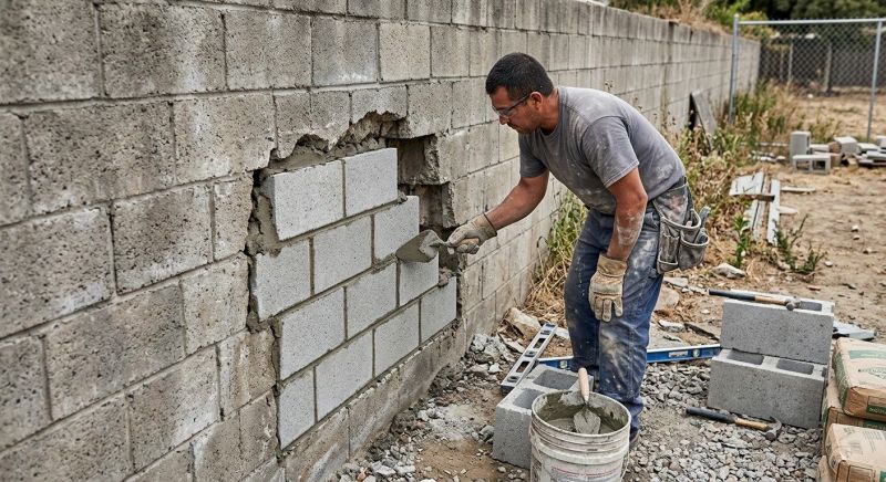 Masonry Wall Repair in Cleveland, OH