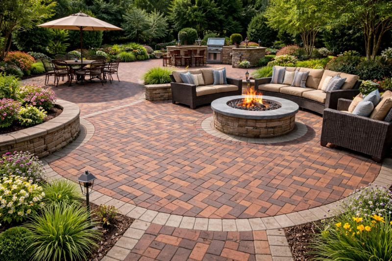 Patio Brick Installation in Fairfield County, CT