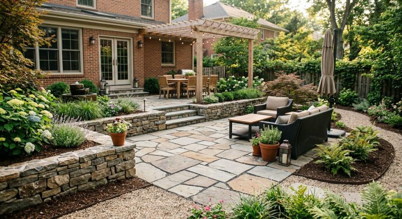 Patio Hardscaping in Boston, MA