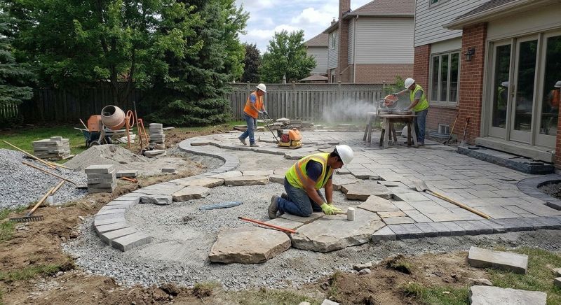 Patio Pavers Construction in Boston, MA