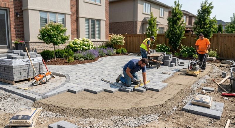 Paver Patio Construction in Fairfield County, CT