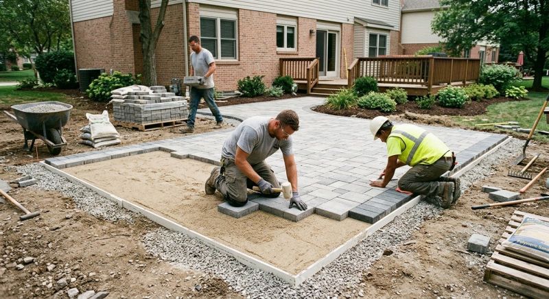 Paver Patio Installation in Norwalk, CT