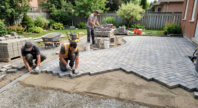 Porcelain Pavers Installation in Fairfield County, CT