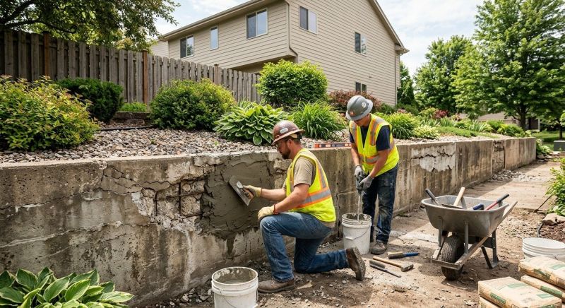 Retaining Wall Repair in Cleveland, OH