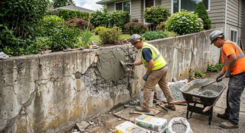 Retaining Wall Repair in Cleveland, OH
