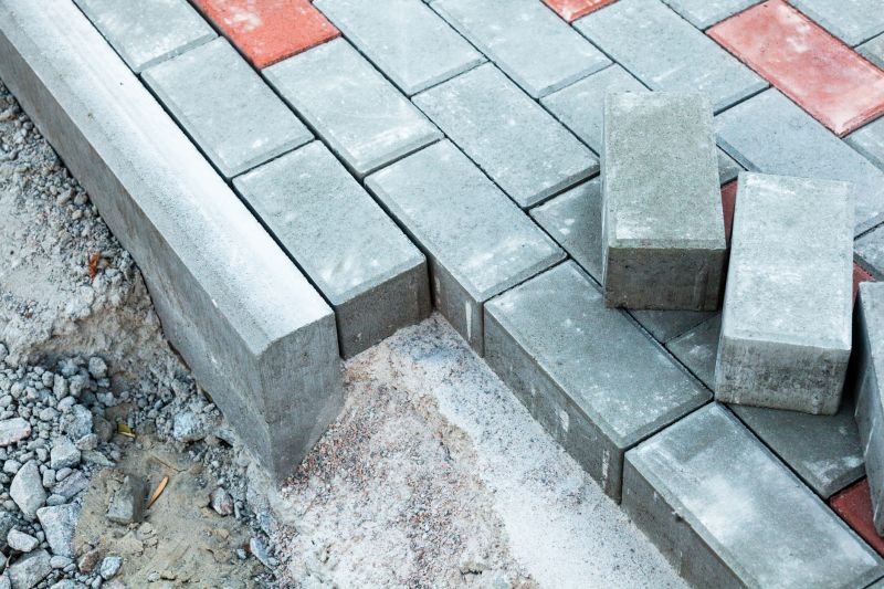 Sidewalk Pavers Installation in Boston, MA