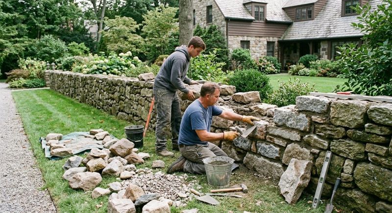 Stone Column Repair in Cleveland, OH
