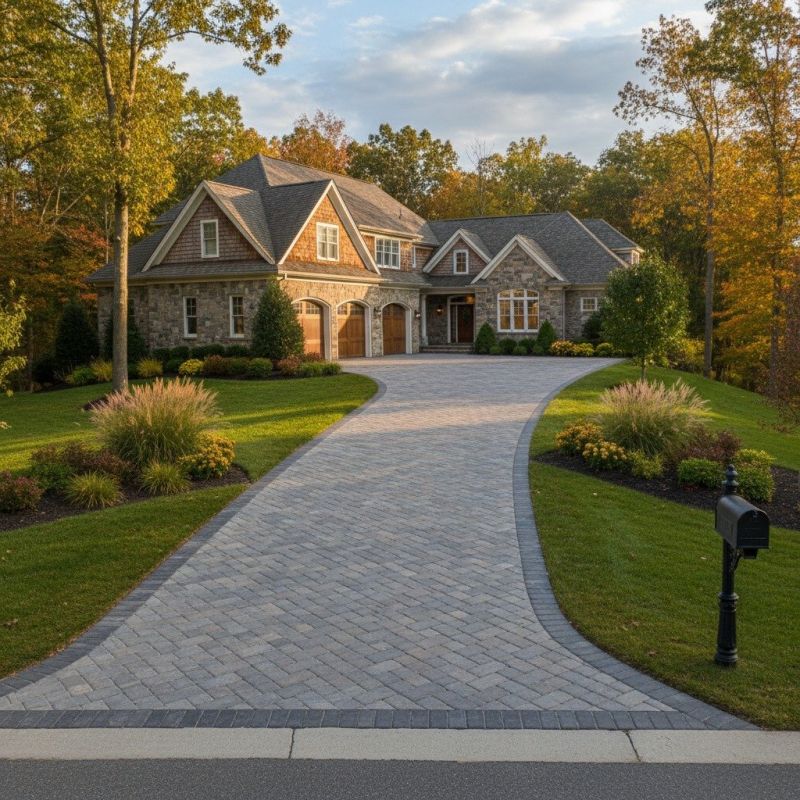 Stone Driveway Construction in Aurora, CO