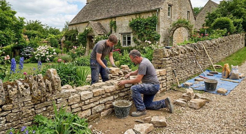 Stone Wall Repair in Cleveland, OH