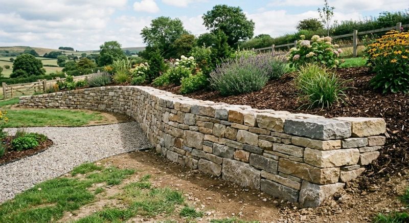 Stone Wall Replacement in Stamford, CT