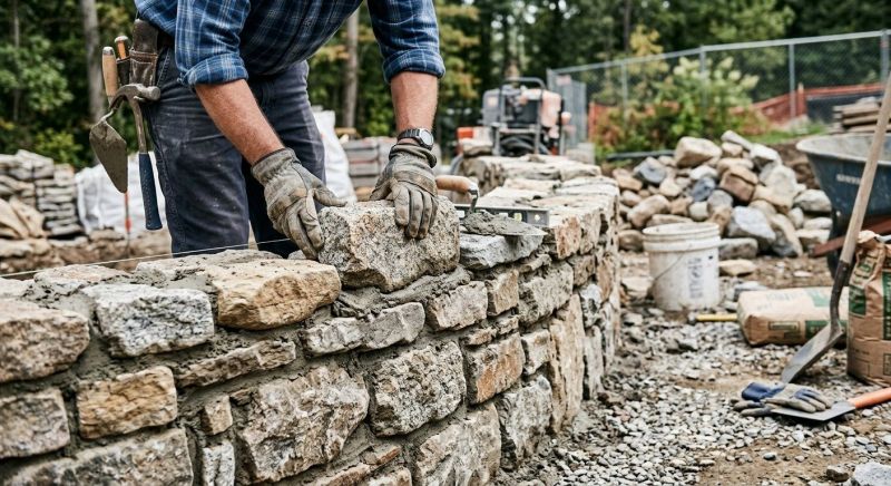 Stonework Installation in Cleveland, OH