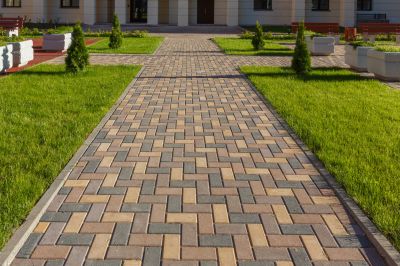 Brick Hardscape Installation in Boston, MA