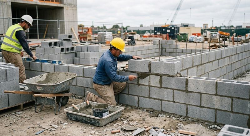 Cinder Blocks Installation in Worcester, MA