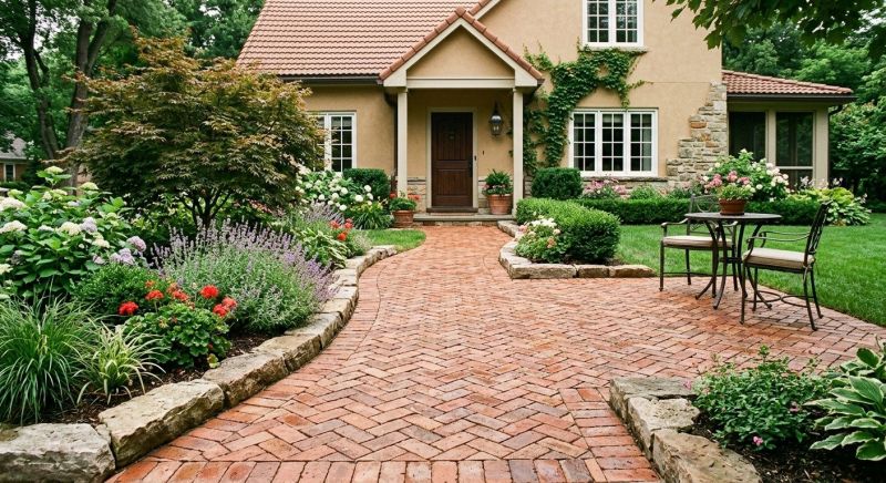 Clay Pavers Installation in Boston, MA