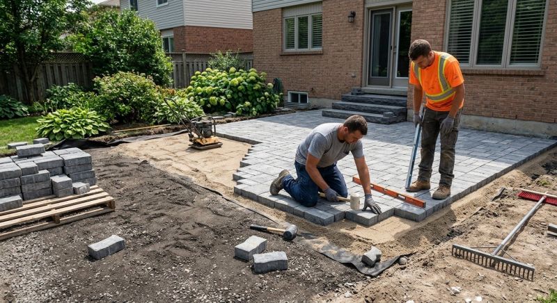 Paver Patio Installation in Fairfield County, CT