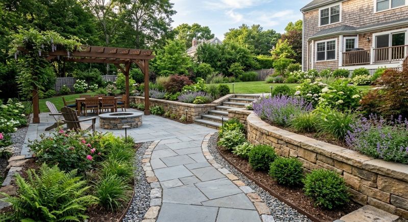 Stone Deck Installation in Fairfield County, CT